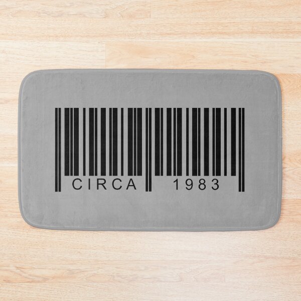 Item preview, The legacy of the past: the Circa 1983 design with barcode. Ideal for 40th birthday. designed and sold by Cute-and-Co.