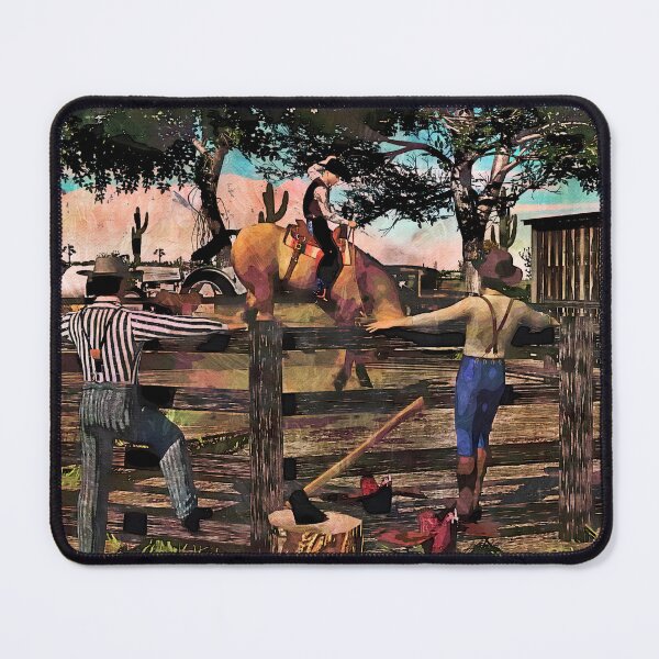 Item preview, Bronc Bustin' designed and sold by D Young Art.