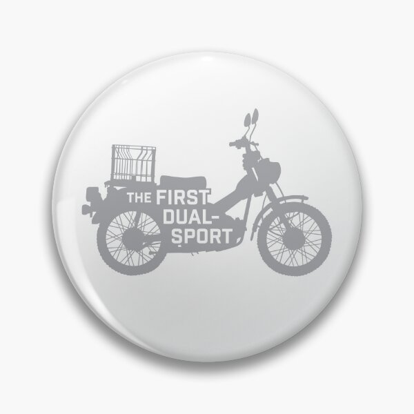 Item preview, The First Dual-Sport Motorcycle (Gray) designed and sold by Michael Comfort.