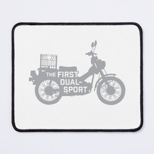 Item preview, The First Dual-Sport Motorcycle (Gray) designed and sold by Michael Comfort.