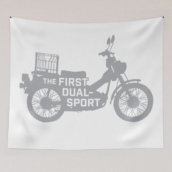 Item preview, The First Dual-Sport Motorcycle (Gray) designed and sold by Michael Comfort.