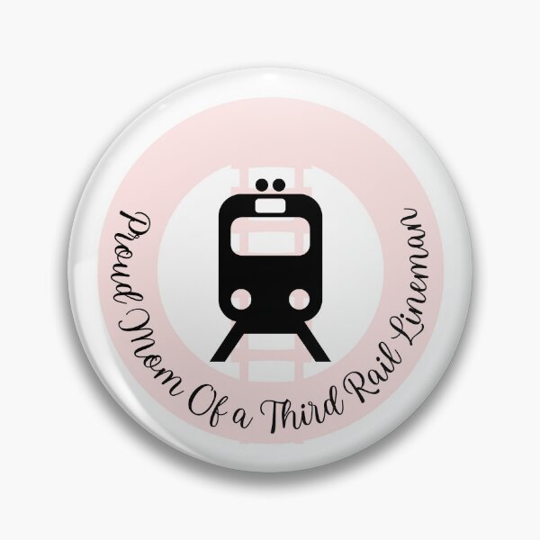 Item preview, Proud Mom Of A Third Rail Lineman l Pink designed and sold by GabbyC03.