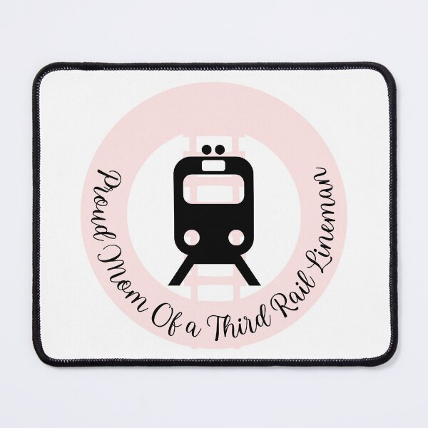 Item preview, Proud Mom Of A Third Rail Lineman l Pink designed and sold by GabbyC03.