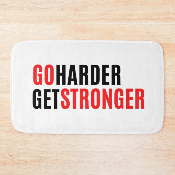 Item preview, Go harder get stronger | Positive Attitude | Grind | Hustle | Life | Gym | Bodybuilder | Motivation | Inspiration | Quotes | CipherStore designed and sold by CipherStore.