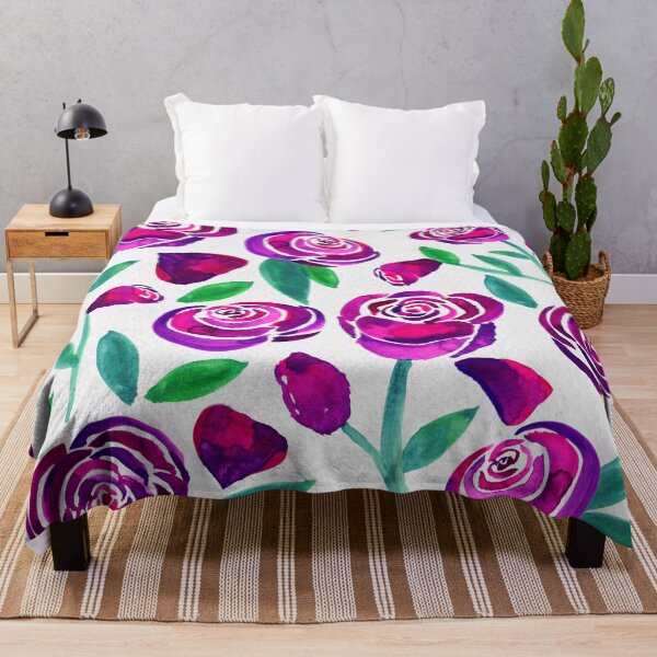 Item preview, Watercolor Rose Pattern - Galaxy designed and sold by Andrea Turner.