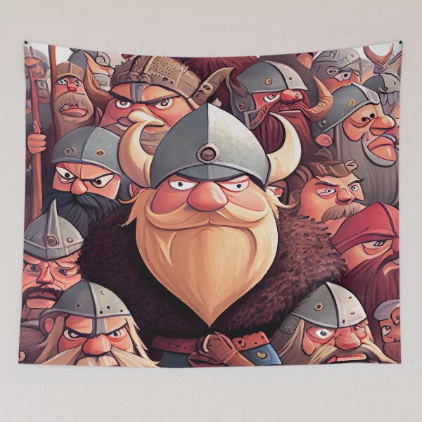 Item preview, The Viking Pillager Crew designed and sold by UbeeU-Pixels.