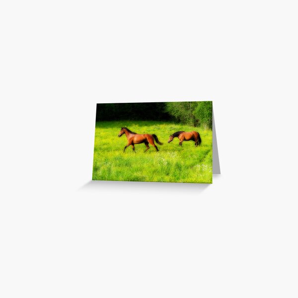 Leave Lad Greeting Card