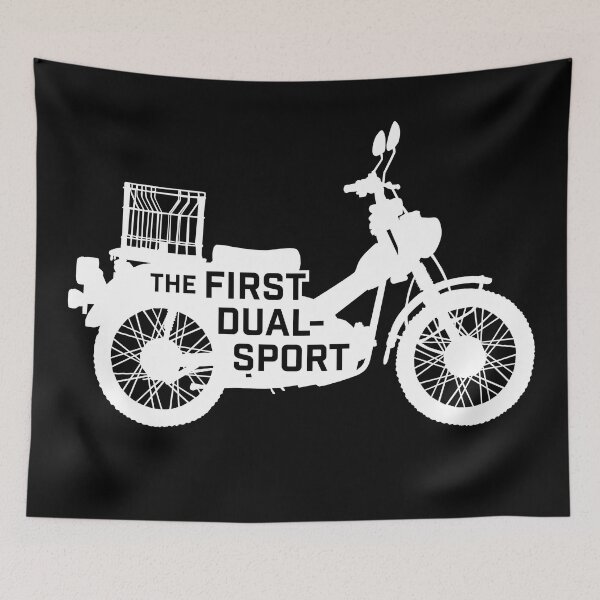Item preview, The First Dual-Sport Motorcycle (White) designed and sold by Michael Comfort.