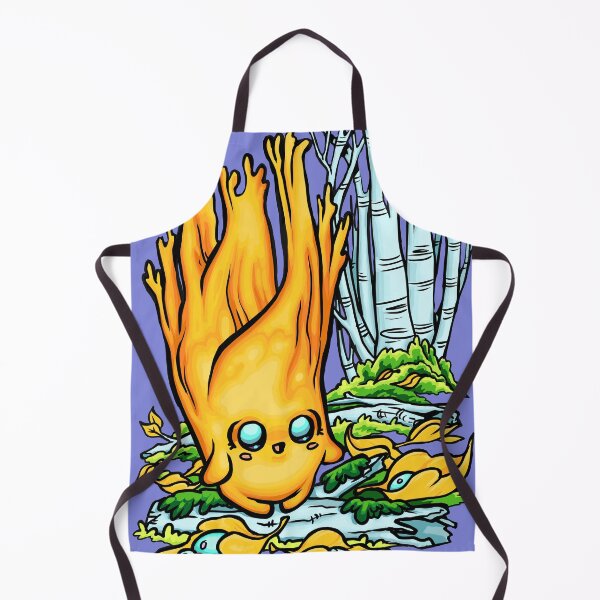 Item preview, Yellow Staghorn Fun Guy designed and sold by EireSeoulStudio.