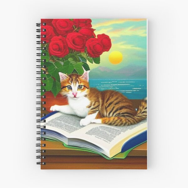Item preview, Cat and the sea view designed and sold by IviBlack.