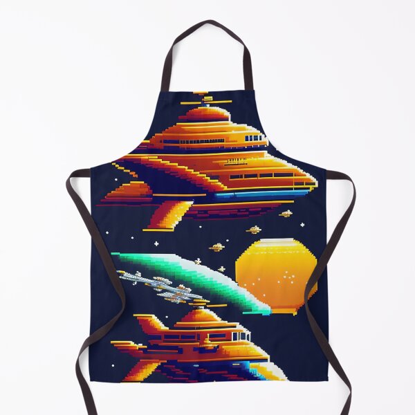 Item preview, Pixel NFT spaceship art designed and sold by CyberArtsy.