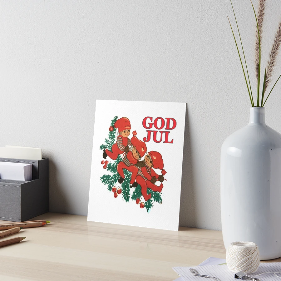 Sweden＊GOD JUL＊Christmas tapestry・* Sweden＊GOD JUL＊Christmas