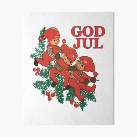 Sweden＊GOD JUL＊Christmas tapestry・* Sweden＊GOD JUL＊Christmas