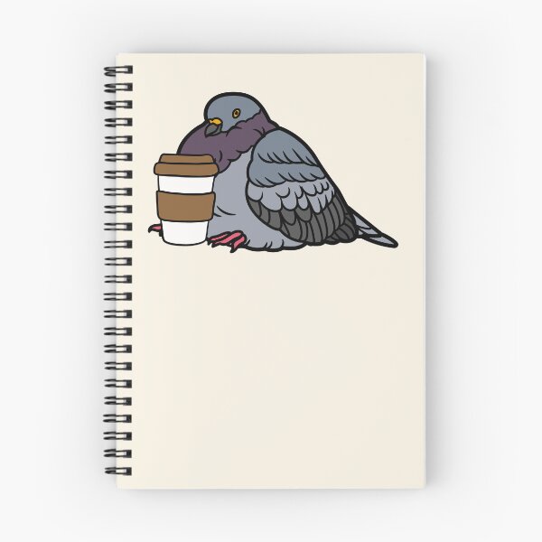 Item preview, Pigeon with Coffee designed and sold by DrunkPolarBear.