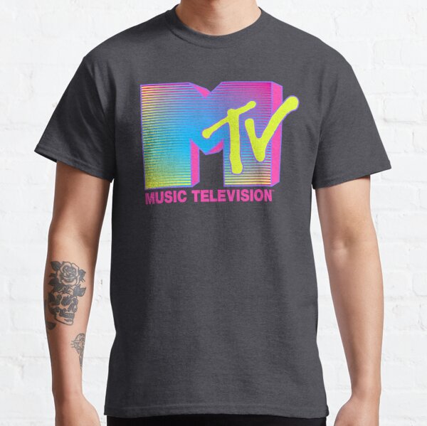 MTV 90s Classic Hoodie Sweatshirt - Mens Logo Iconic Hoodie - I