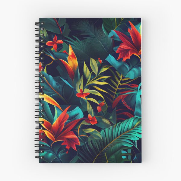 Item preview, Exotic Angular Enchanted Tropical Pattern Digital Painting designed and sold by CodeAndColors.