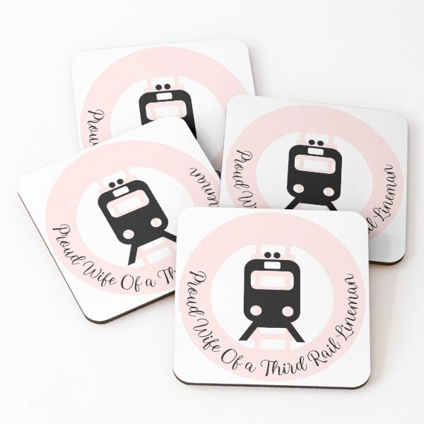Item preview, Proud Wife Of a Third Rail Lineman l Pink designed and sold by GabbyC03.