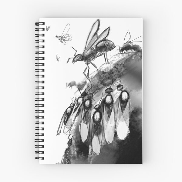 Item preview, Stylised Nuptial Flight designed and sold by lukescaleyart.