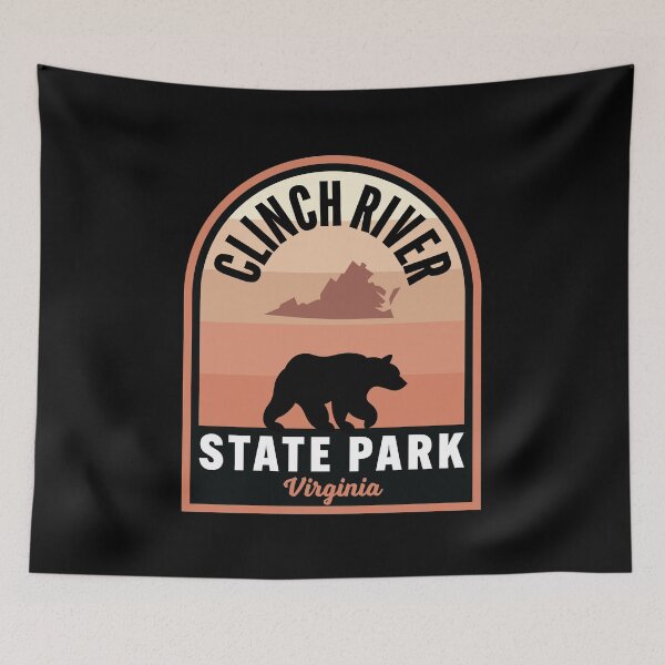 Item preview, Clinch River State Park VA Bear designed and sold by HalpinDesign.