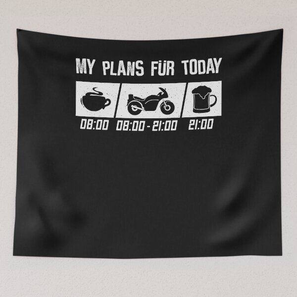 Item preview, Plans for Today - Motorbike Fun designed and sold by ChrisFeil.