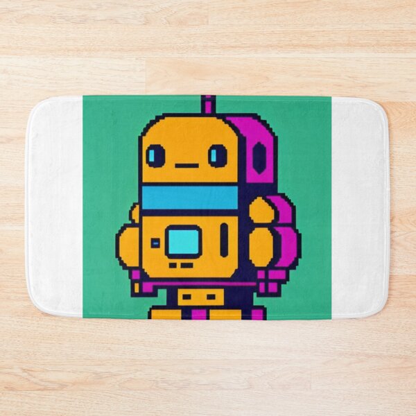 Item preview, Pixel robot NFT art  designed and sold by CyberArtsy.