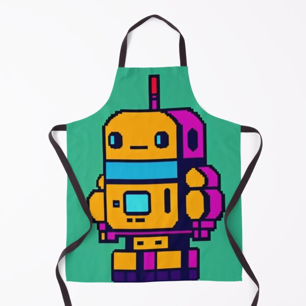 Item preview, Pixel robot NFT art  designed and sold by CyberArtsy.