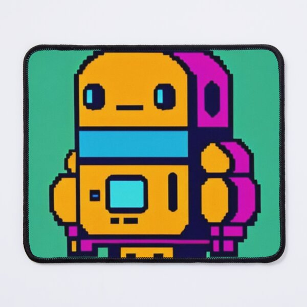 Item preview, Pixel robot NFT art  designed and sold by CyberArtsy.