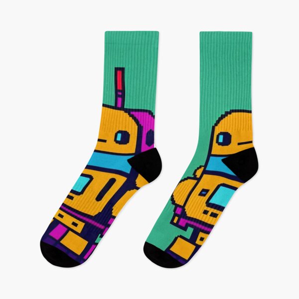Item preview, Pixel robot NFT art  designed and sold by CyberArtsy.