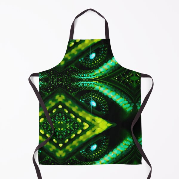 Item preview, Snake Eyes Kundalini Rising Mirrored Green Black Psychedelic designed and sold by SpiritGifts.