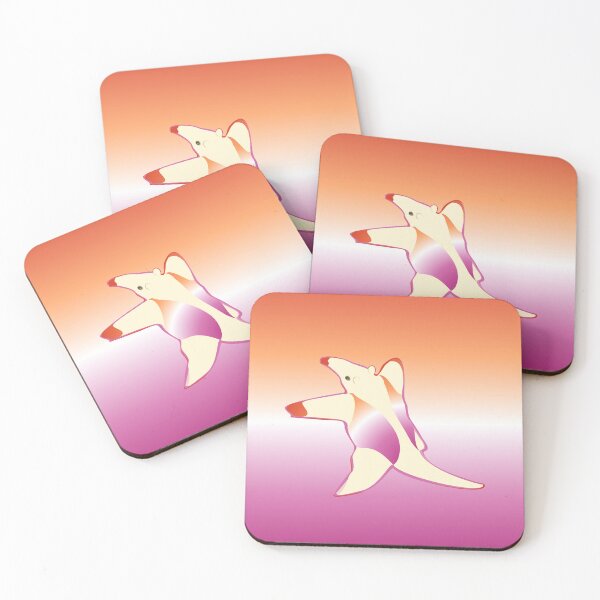 Item preview, anteater tamandua lesbian pride designed and sold by MiraNomegusta.