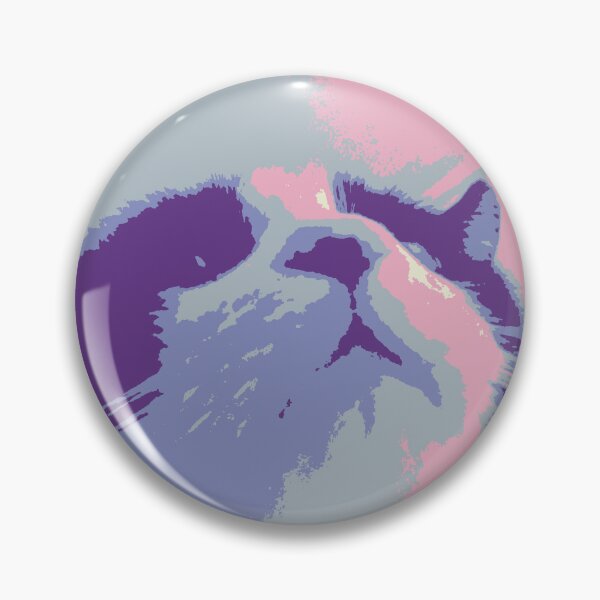 Item preview, Pastel cat badge and sticker designed and sold by amethystmeow.