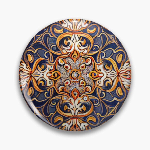 Artikelvorschau, Imagined Detailed New Traditional Pattern Digital Painting entworfen und verkauft von CodeAndColors.