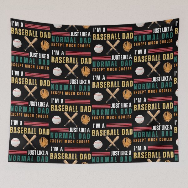 Item preview, I’m Baseball Dad Just Like a Normal Dad Except Much Cooler designed and sold by MooraArts.