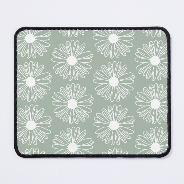 Item preview, Sage Green Daisy Pattern - Floral Pattern designed and sold by thelustrous.