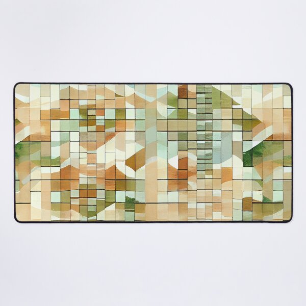 Item preview, Classic Balanced Semi Abstract Modern Farmhouse Pattern Digital Painting designed and sold by CodeAndColors.