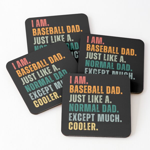Item preview, I’m Baseball Dad Just Like a Normal Dad Except Much Cooler designed and sold by MooraArts.