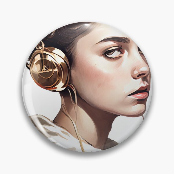 Item preview, Music Girl Headphones  designed and sold by PosterManiaRo.