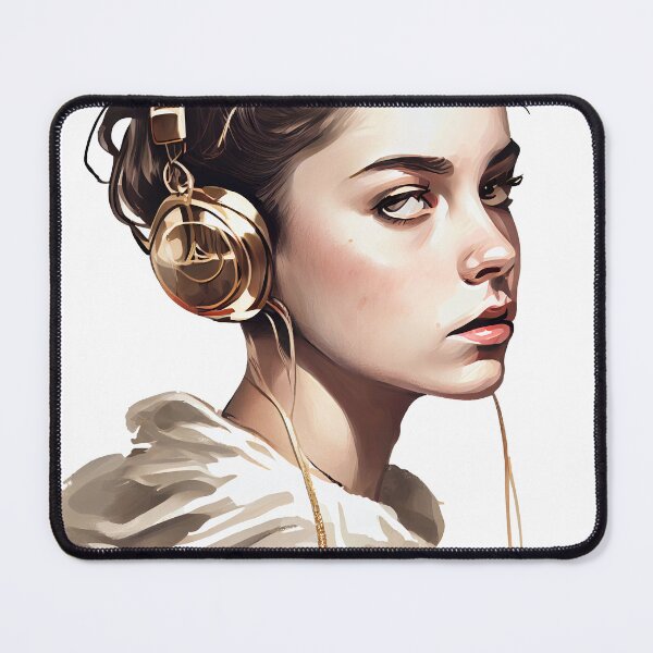 Item preview, Music Girl Headphones  designed and sold by PosterManiaRo.