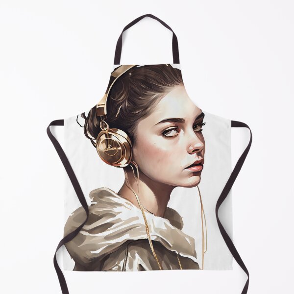 Item preview, Music Girl Headphones designed and sold by PosterManiaRo.