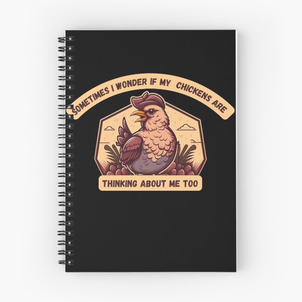 Aperçu de l'œuvre Parfois, je me demande si mes poules pensent aussi à moi créée et vendue par FlamingFlare.