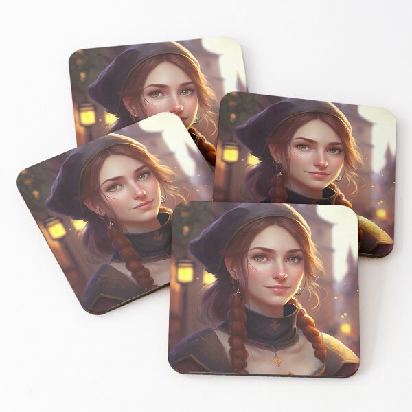 Item preview, Ukrainian Woman Anime Style designed and sold by unrealartwork.