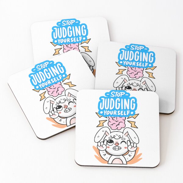 Item preview, Stop Judging Yourself designed and sold by IdeasForFreedom.