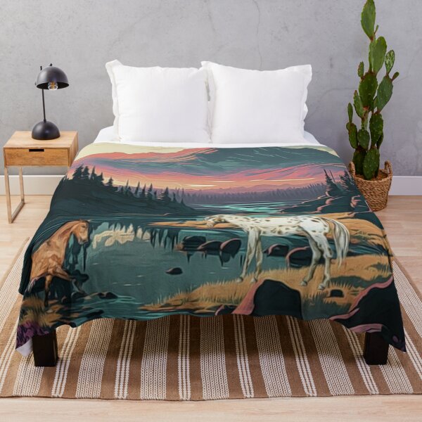 Item preview, Mountain Lake Landscape designed and sold by HappyLifeCreate.