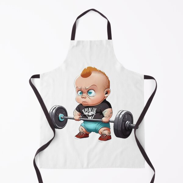 Item preview, A strong kid who lifts weights designed and sold by Melcu.