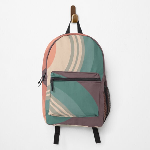 Item preview, Colorful double semicircles in retro style designed and sold by BattaAnastasia.