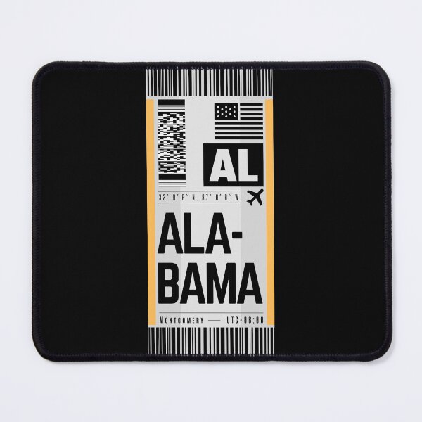 Item preview, ALABAMA AL - Traveler tag US State of Alabama designed and sold by LeddsoDello.