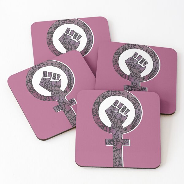 Item preview, Floral Feminist Symbol designed and sold by hiwilhite.