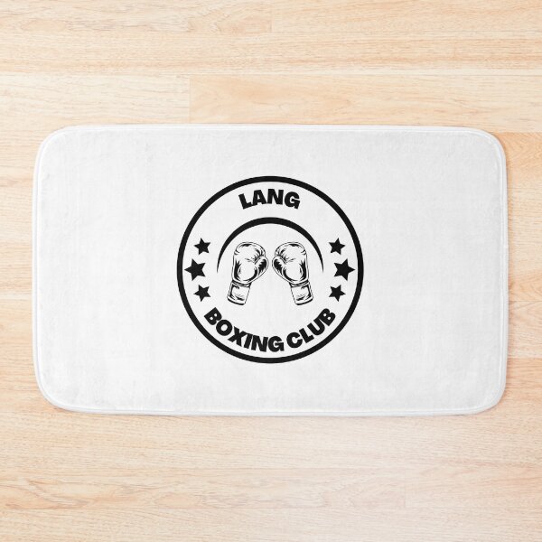 Item preview, Lang Boxing Club 1980s influenced design designed and sold by RetroDesignsNW.