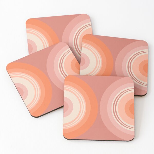 Item preview, Colorful double semicircles in retro style designed and sold by BattaAnastasia.