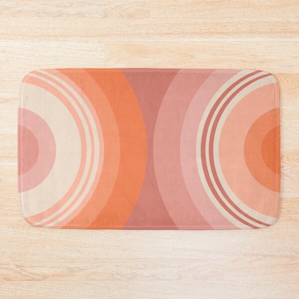 Item preview, Colorful double semicircles in retro style designed and sold by BattaAnastasia.